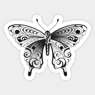 Butterfly design Sticker